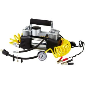 Compresor de aire portátil 12v doble pistón IAEL Va-044