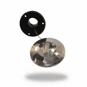 Tapa tanque plastica cromada