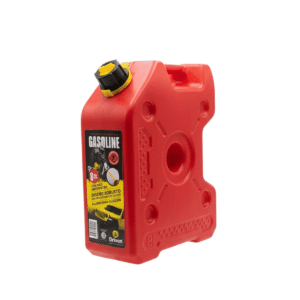 Bidón de combustible plástico 8 lts extra chato