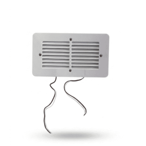 Rejilla de ventilación con cooler doble 12v